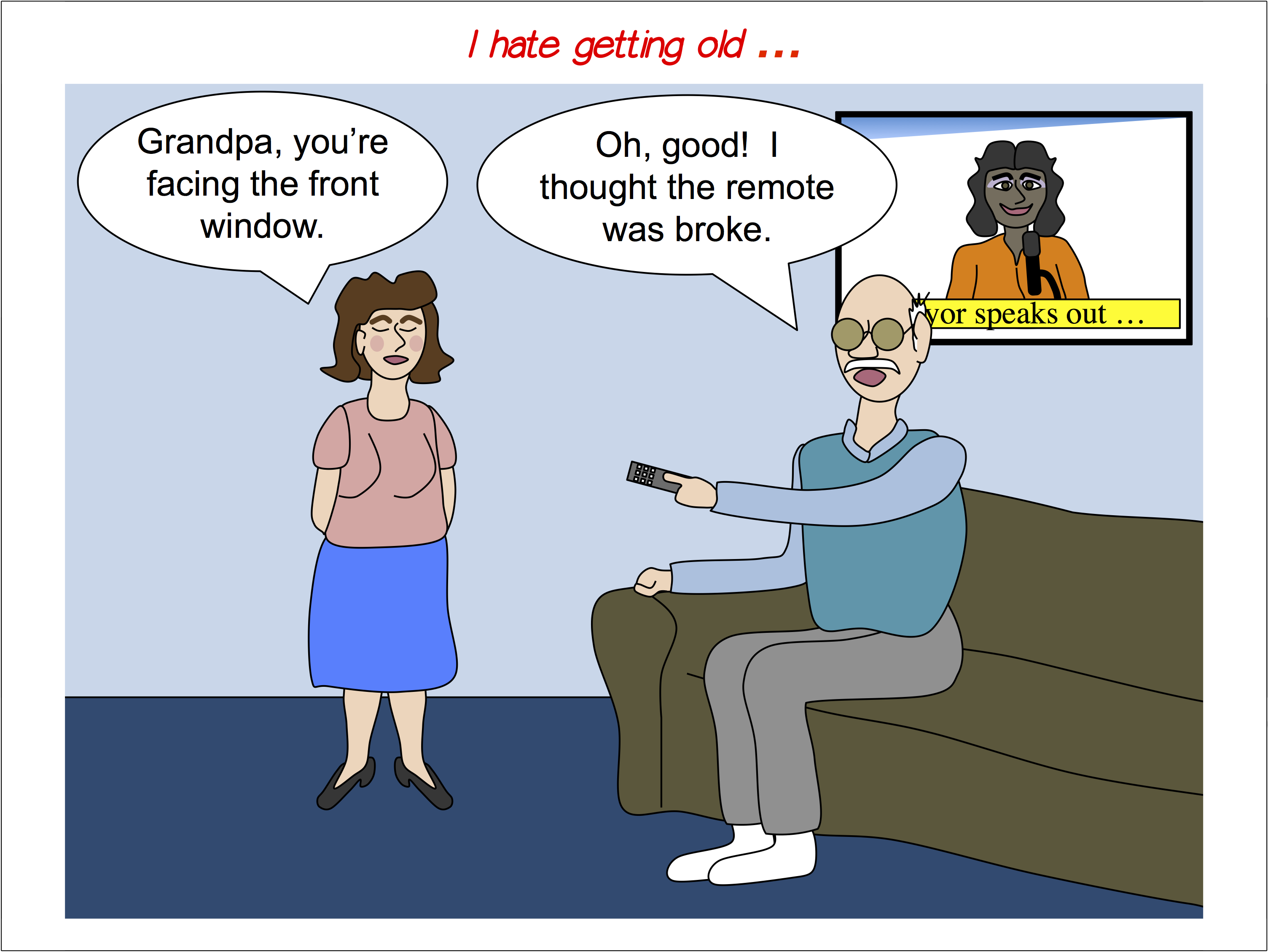 I hate getting old