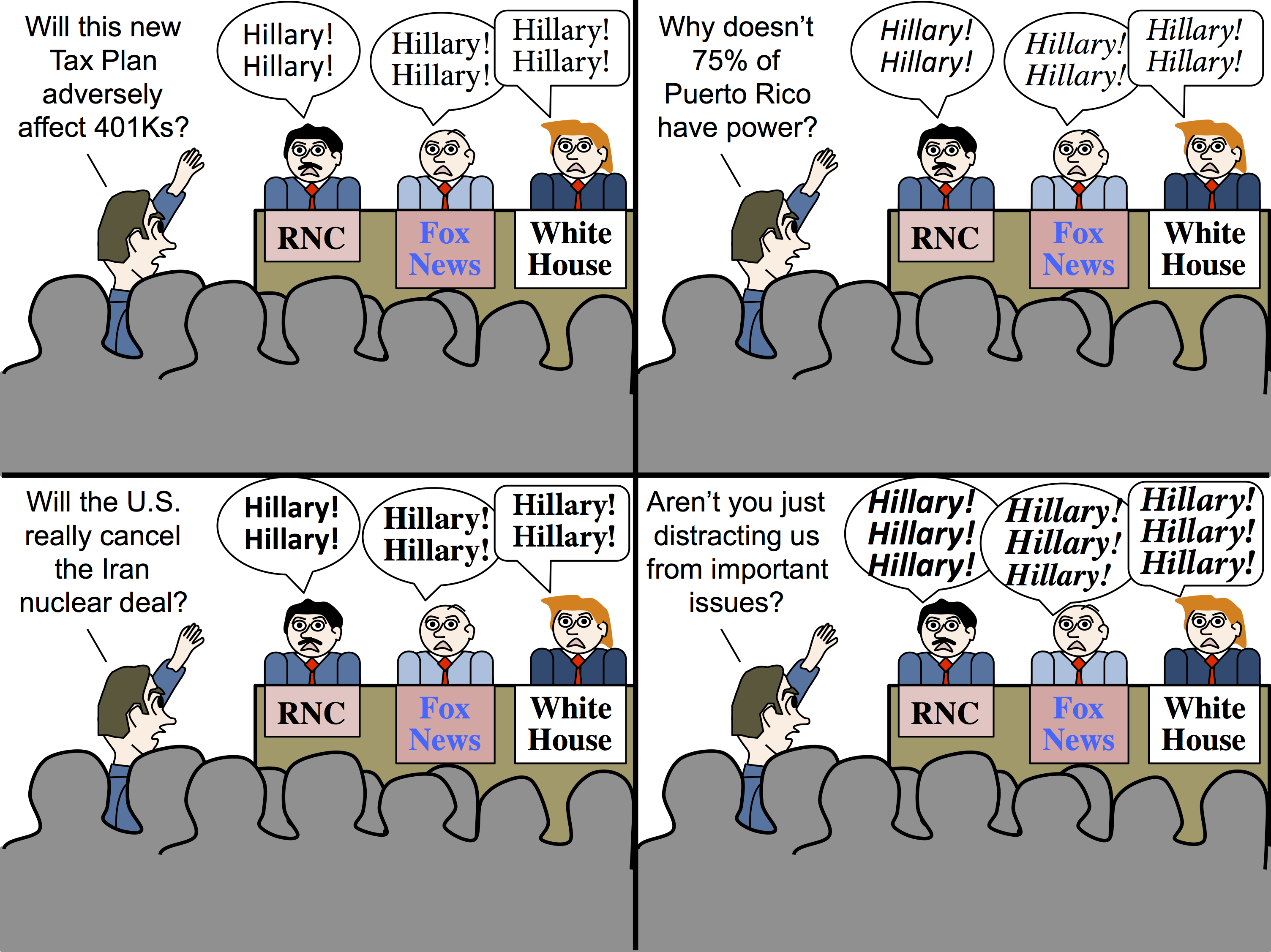 The Hillary Distraction