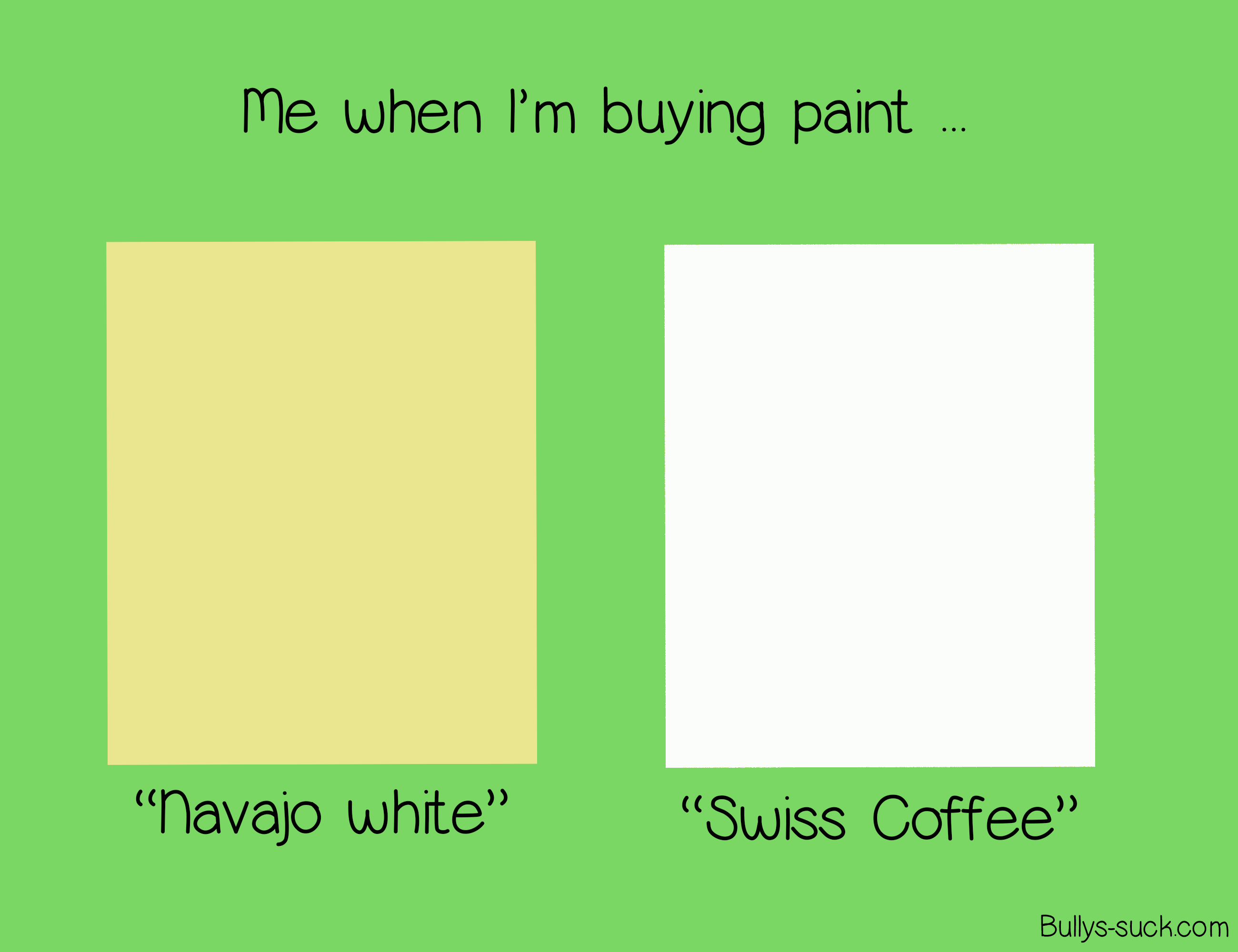 What's with paint colors?
