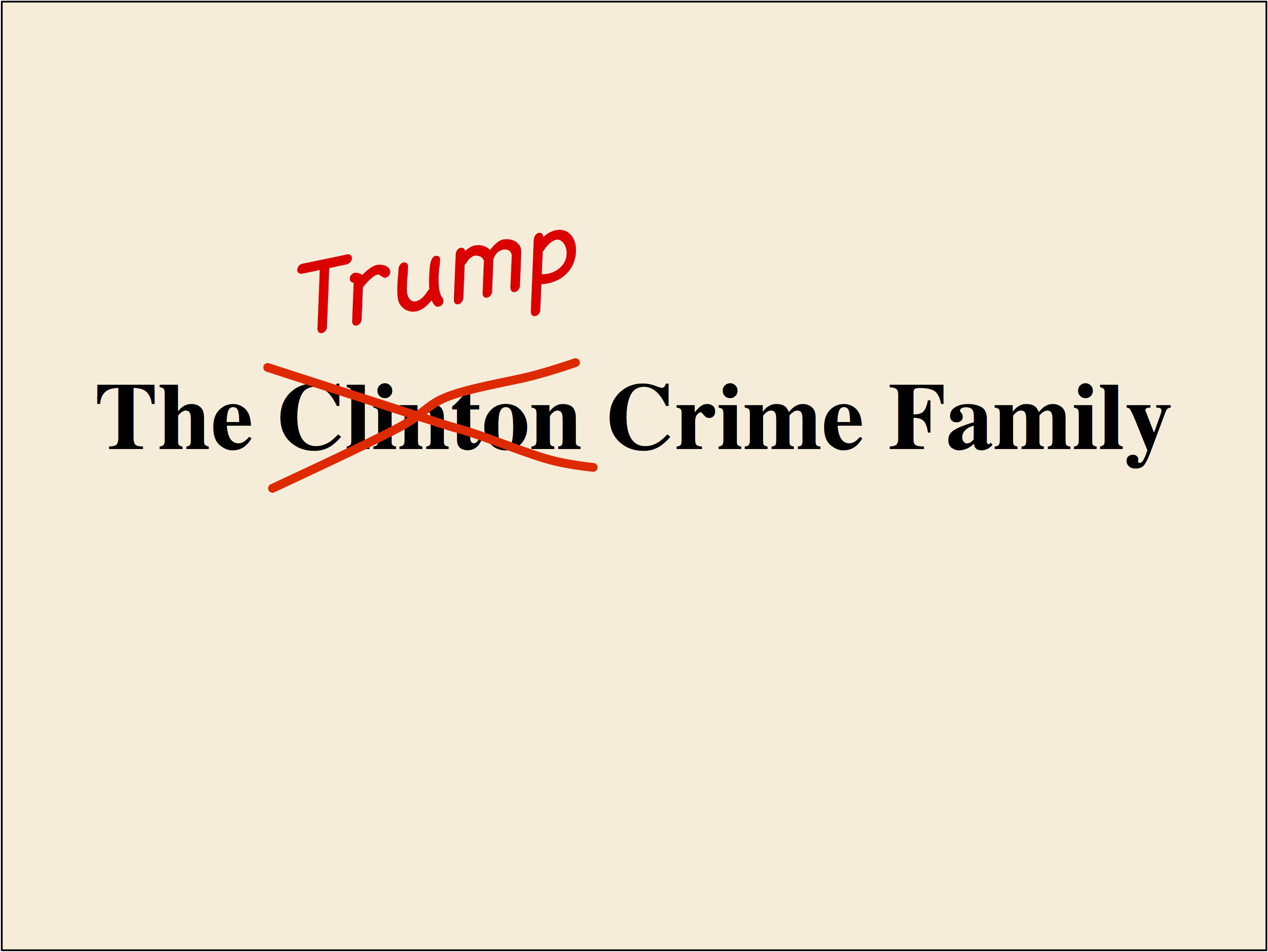 Trump Crime Family