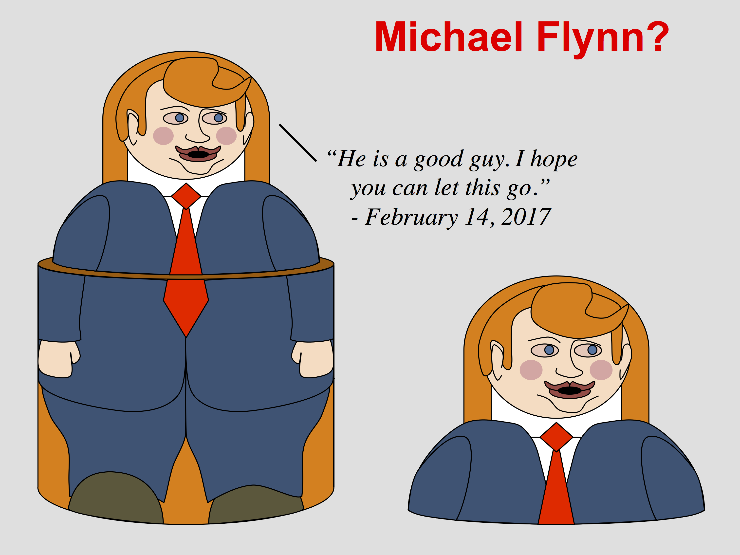 Michael Flynn? I hope you can let that go.